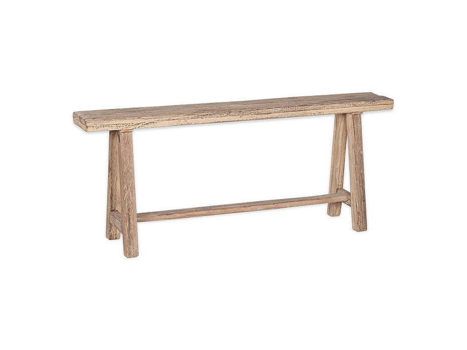 Ibo Reclaimed Wood Long Bench - Natural