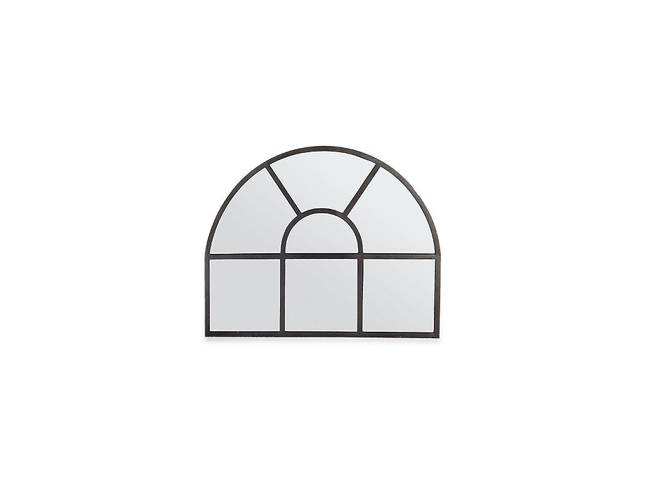 Imoma Iron Overmantle Arch Mirror