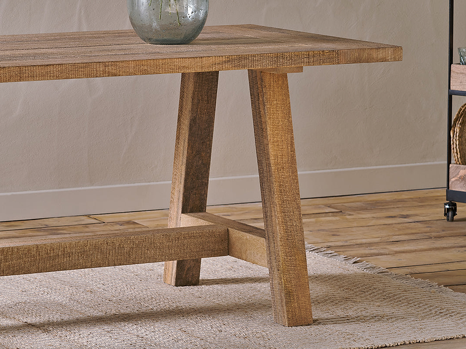 Indali Mango Wood Dining Table - Natural