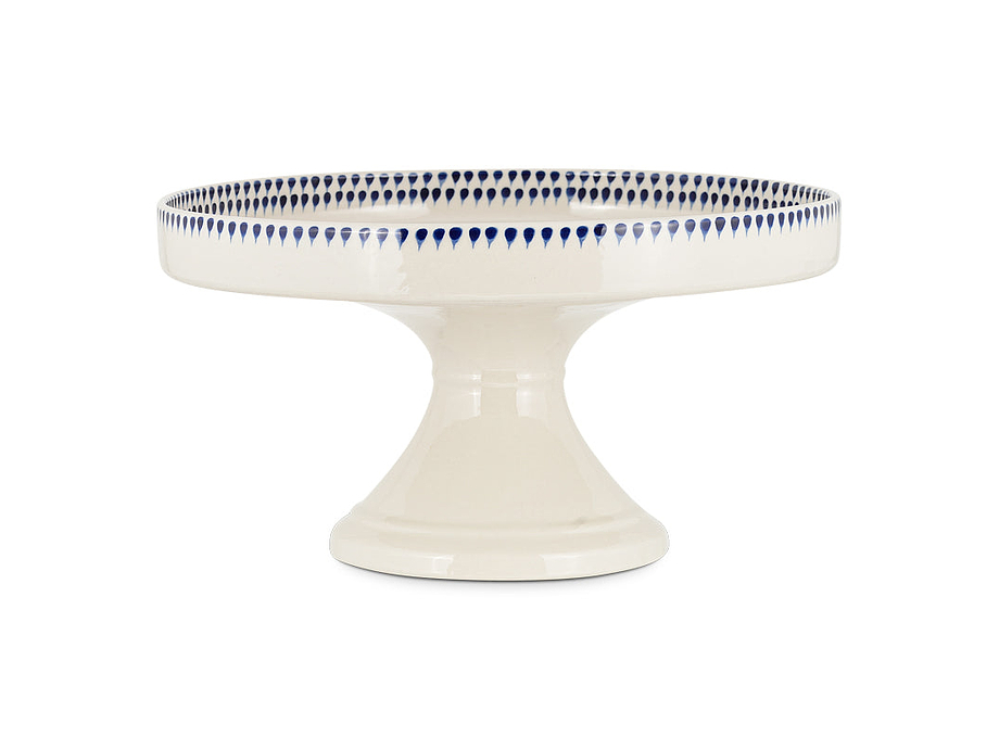 Indigo Drop Ceramic Stand