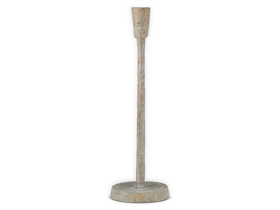 Inigo Candle Holder - Aged Zinc