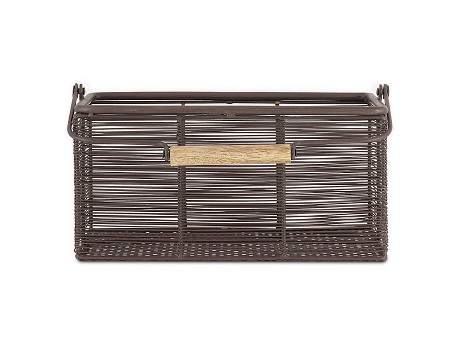 Inkollu Wire Cutlery Holder - Aged Brass