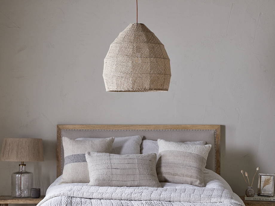 Jahari Woven Jute Pendant - Natural
