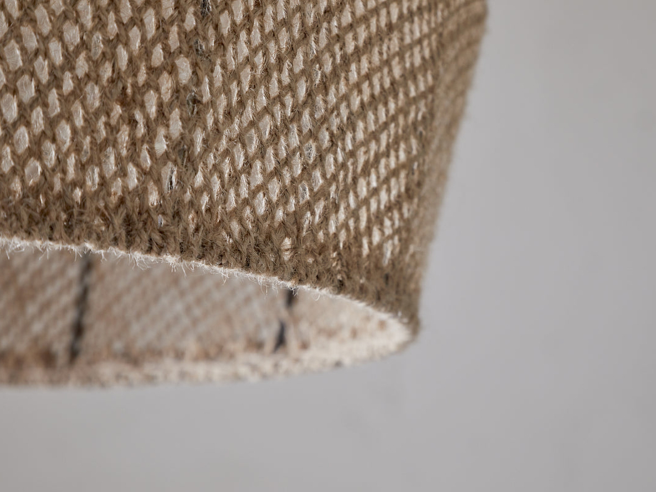 Jahari Woven Jute Pendant - Natural