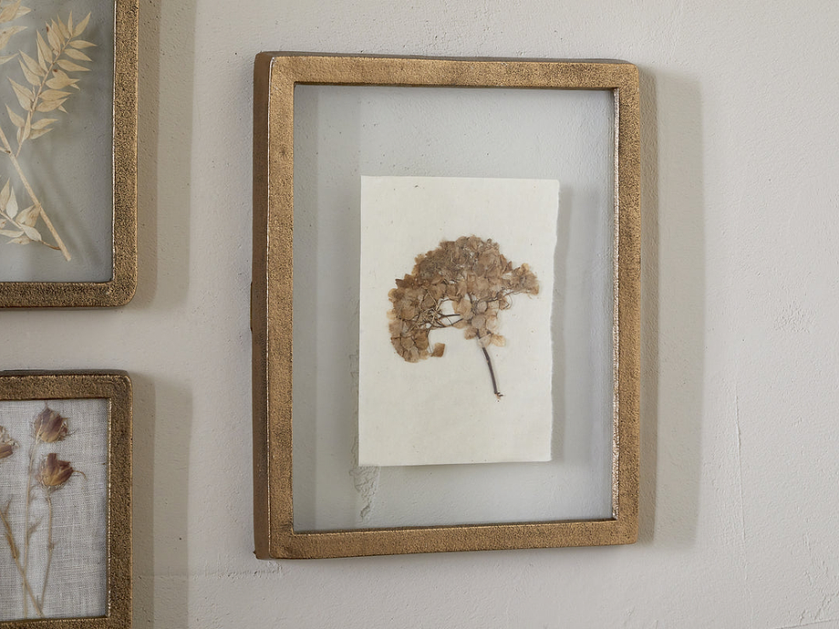 Jahala Wall Hung Photo Frame - Antique Brass
