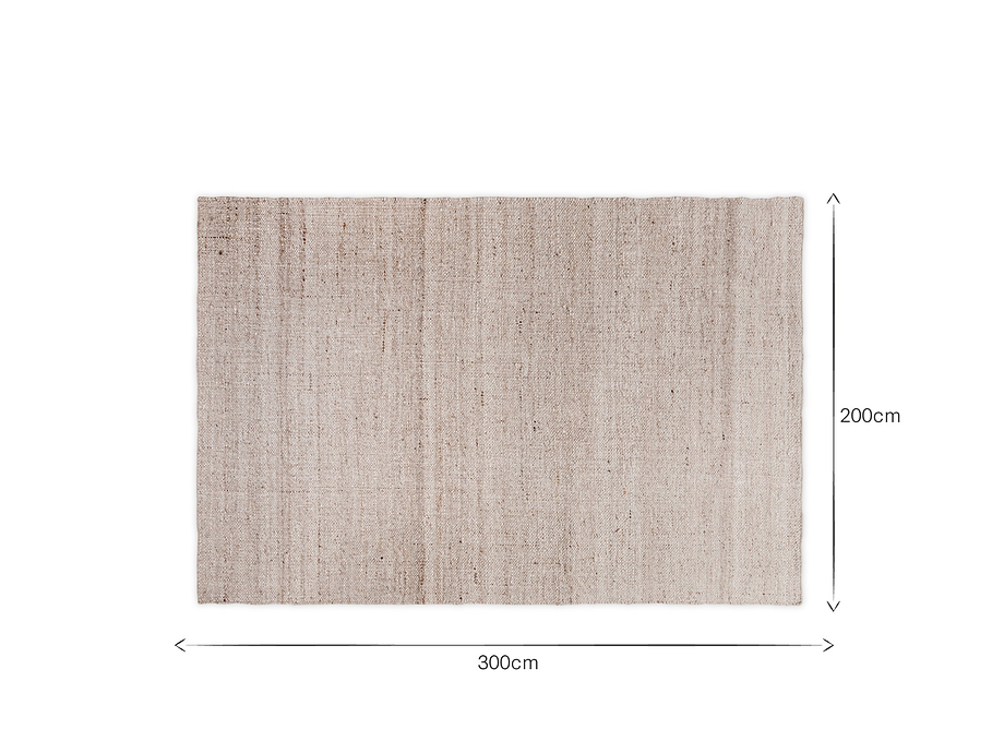 Jala Wool Rug - Natural