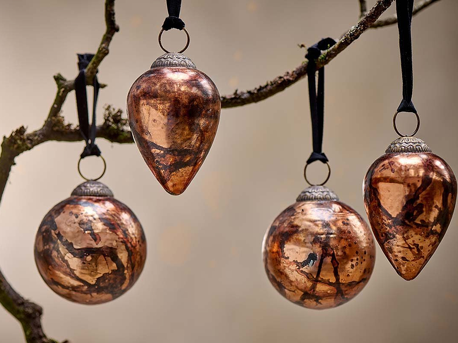 Jalshara Baubles - Antique Copper (Set of 4)