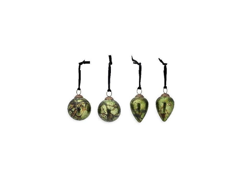 Jalshara Baubles - Moss (Set of 4)