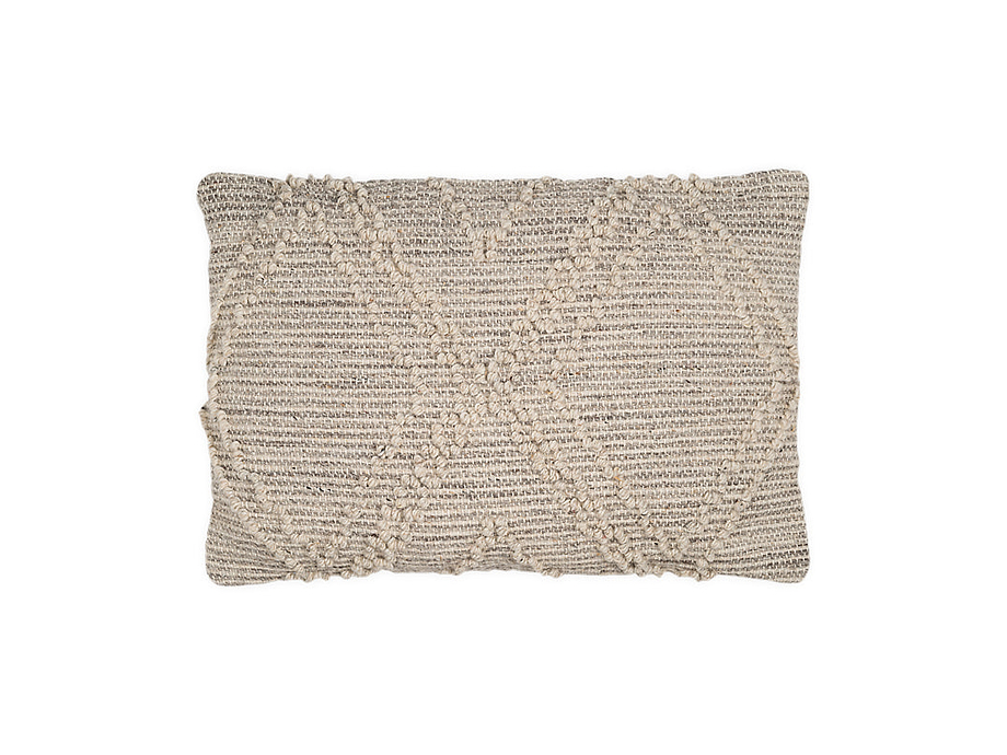 Juliyet Cotton & Wool Cushion Cover - Natural
