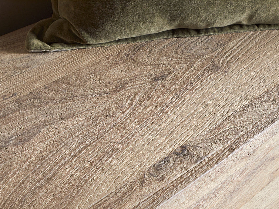 Karadi Reclaimed Wood Storage Bench - Natural