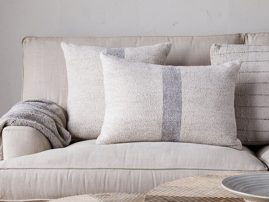 Kallu Wool & Cotton Cushion Cover - Natural
