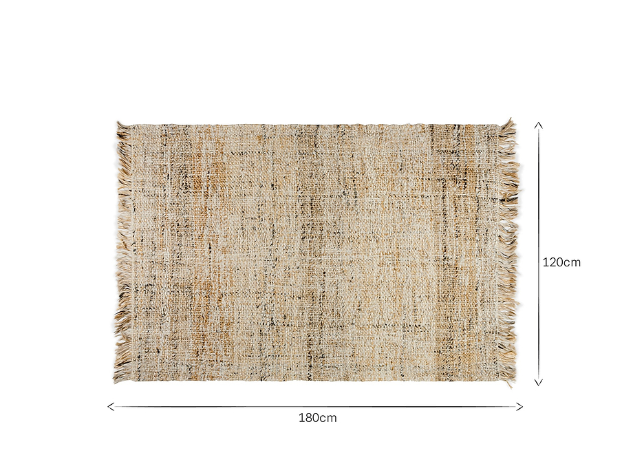 Khanna Jute & Wool Rug - Natural