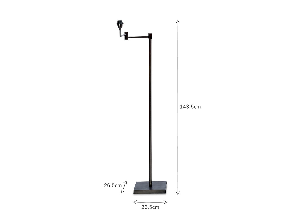 Kara Iron Floor Lamp - Bronze