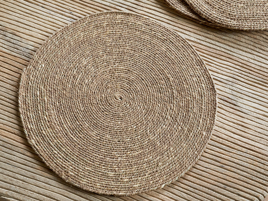 Keso Woven Placemats - Brown (Set of 4)