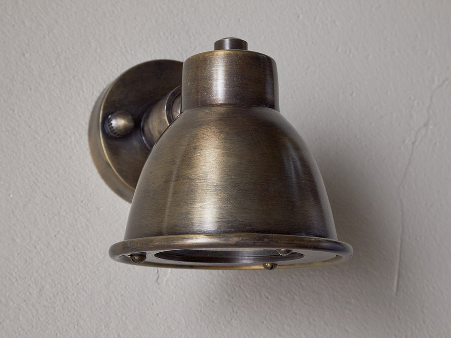 Kasai Brass Spotlight - Antique Brass