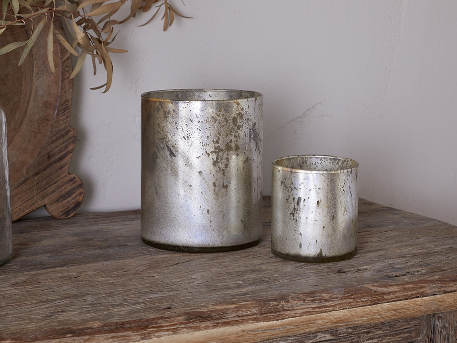 Kunjari Tealight Holders - Rustic Gold