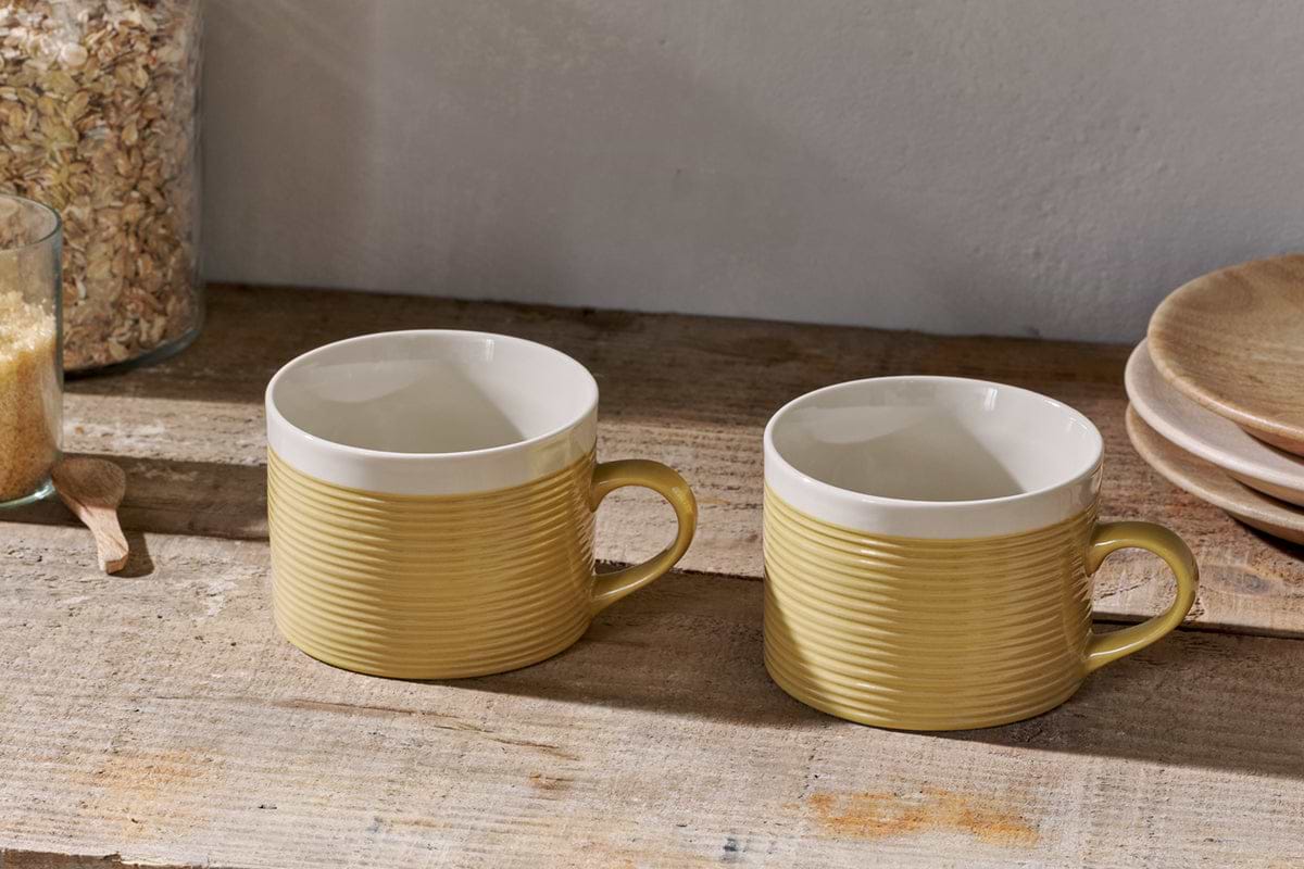 その他 Kyne Gold Ceramic Tray & Mug Set ON AIR Kyne Gold Ceramic
