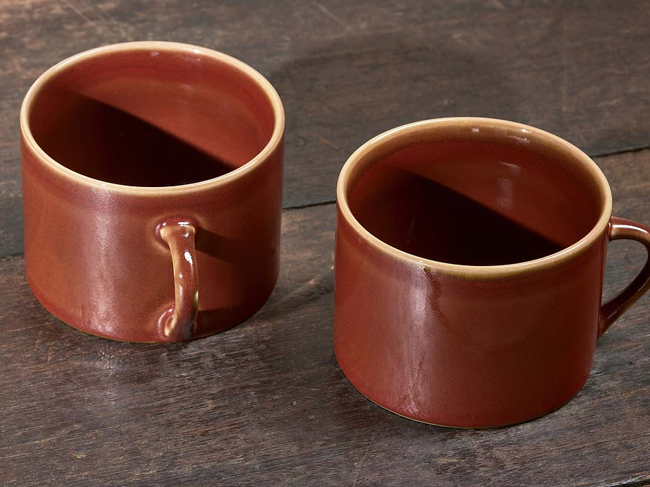 Kalini Mugs - Amber - Large (Set of 2)