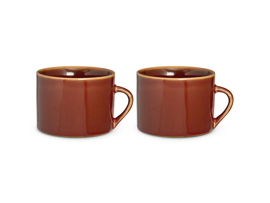 Kalini Mugs - Amber - Large (Set of 2)