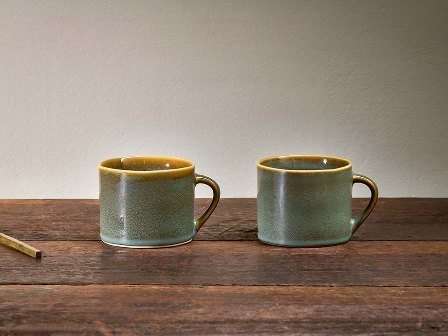 Kalini Mugs - Blue - Small (Set of 2)