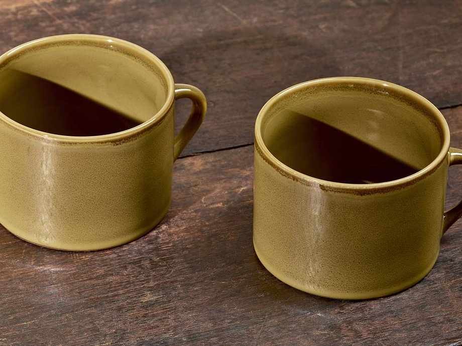 Kalini Mugs - Green - Large (Set of 2)