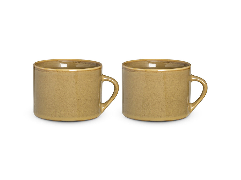 Kalini Mugs - Green - Large (Set of 2)