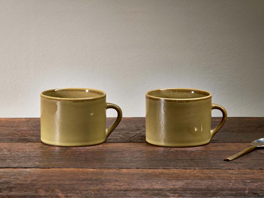 Kalini Mugs - Green - Large (Set of 2)