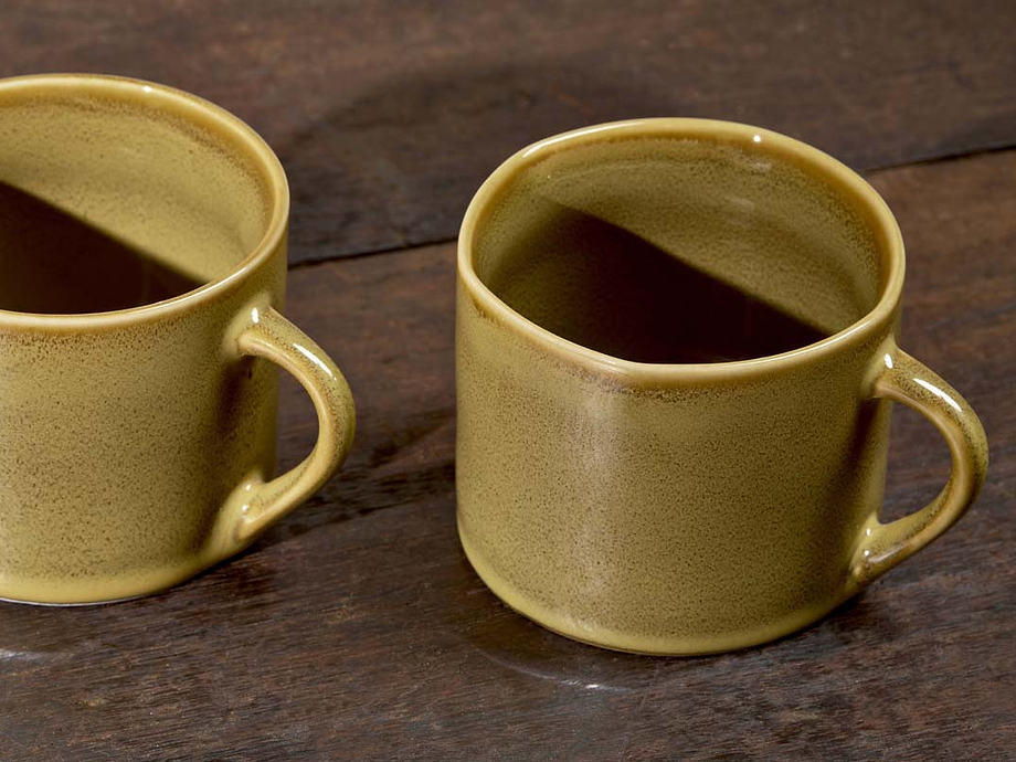 Kalini Mugs - Green - Small (Set of 2)