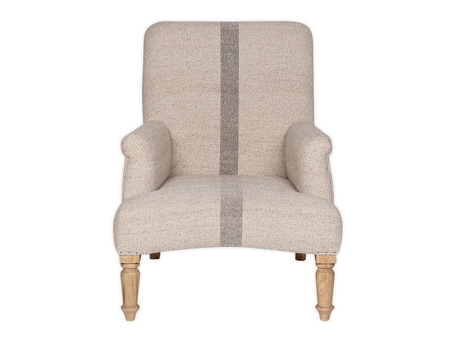 Kallu Wool & Cotton Occasional Chair - Natural