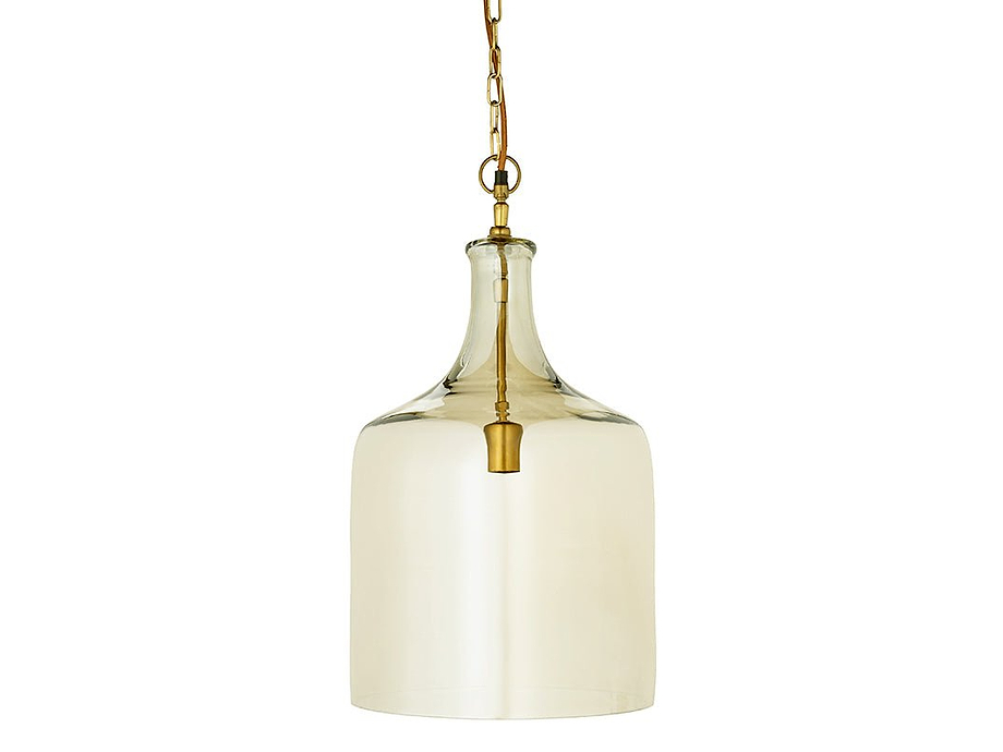 Kalsi Recycled Glass Pendant Light - Lustre - Large