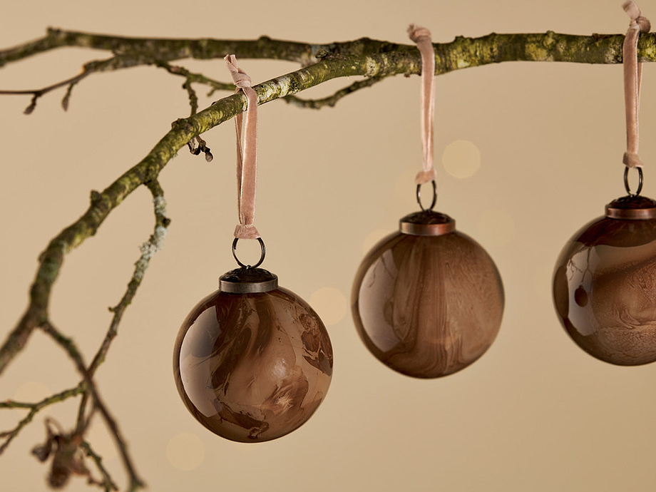 Kancha Baubles - Mocha (Set of 4)