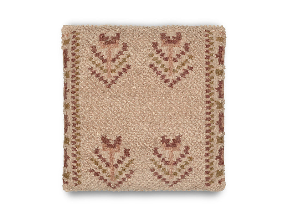 Kandy Wool & Cotton Cushion Cover - Dusty Pink