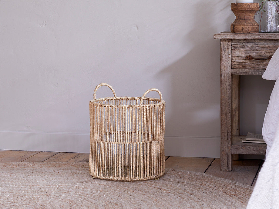 Kanika Jute Basket - Natural