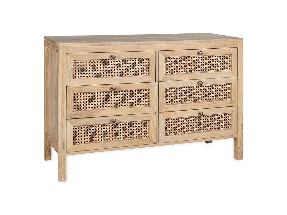 Kanz Mango Wood Chest Of Drawers - Natural