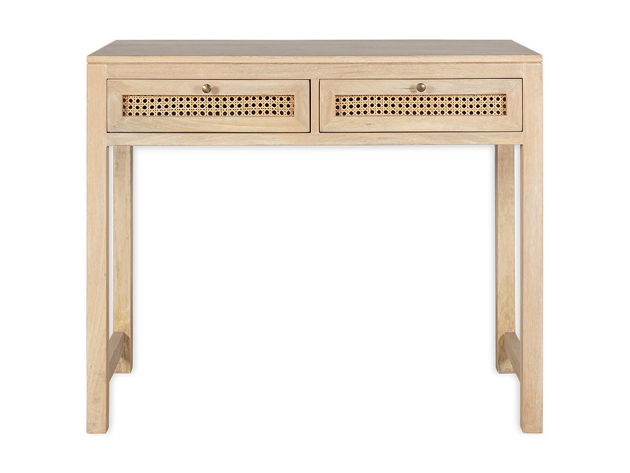 Kanz Mango Wood Writing Desk - Natural