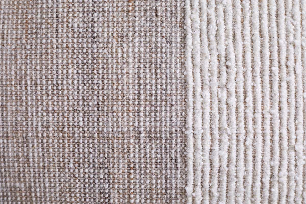 Karaya Cotton & Wool Cushion Cover - Natural