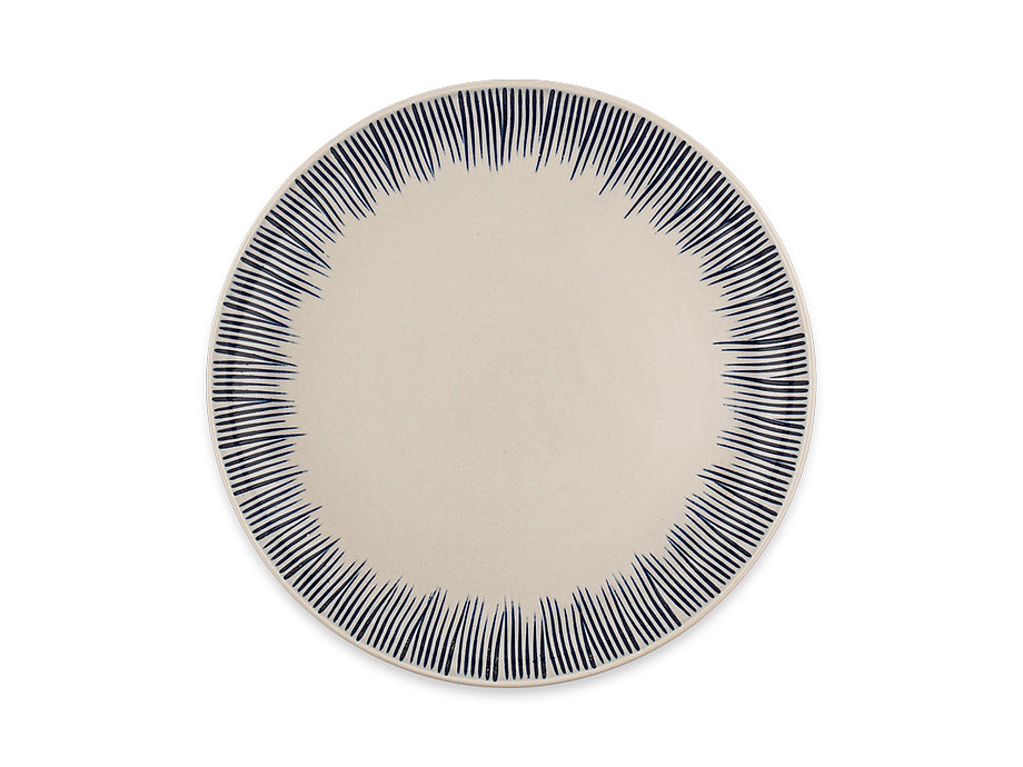 Karuma Dinnerware Set - Blue & White (Set of 12)