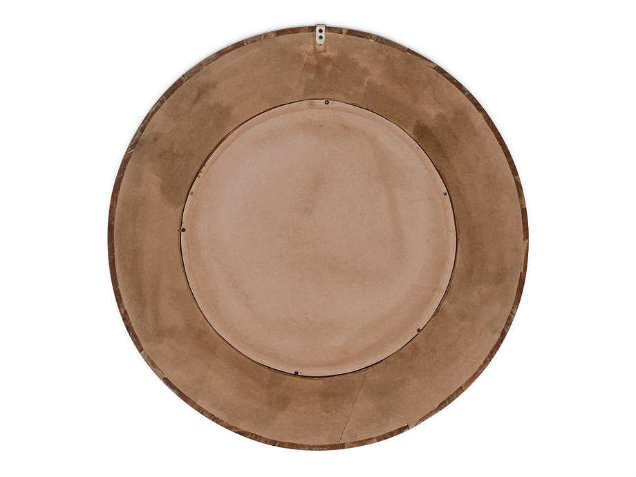 Kayia Acacia Wood Mirror - Walnut