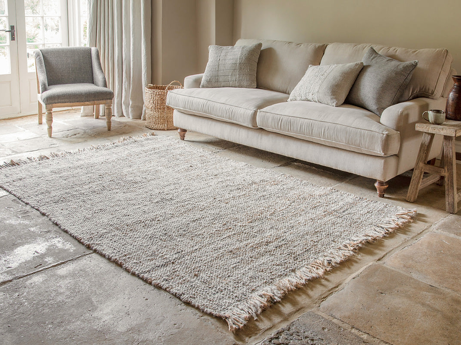 Khanna Jute & Wool Rug - Natural