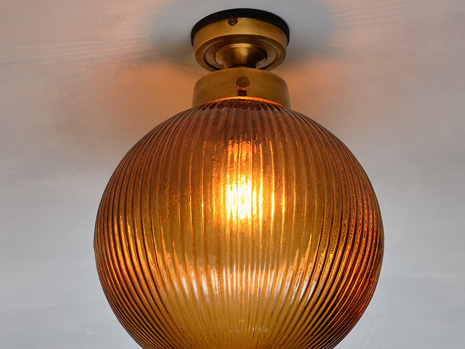 Konnie Bathroom Ceiling Light - Amber