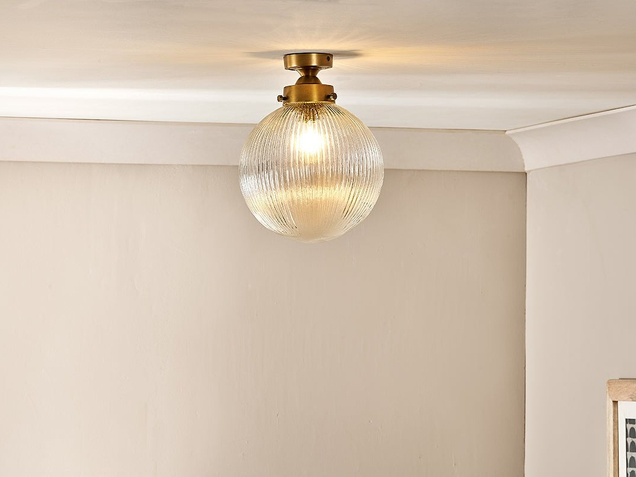 Konnie Bathroom Ceiling Light - Clear