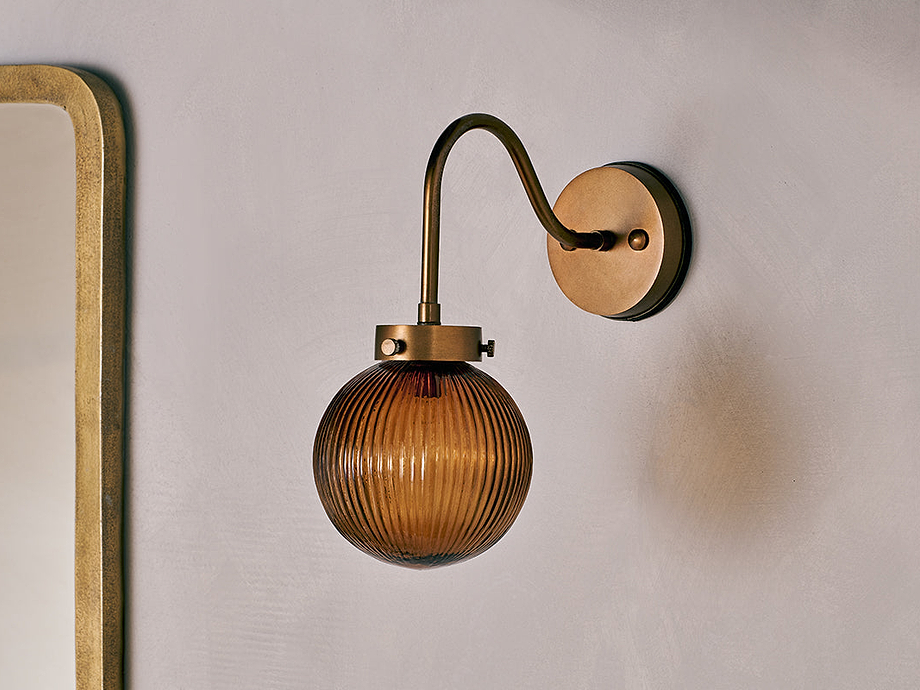 Konnie Bathroom Wall Light - Amber