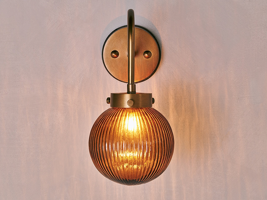 Konnie Bathroom Wall Light - Amber