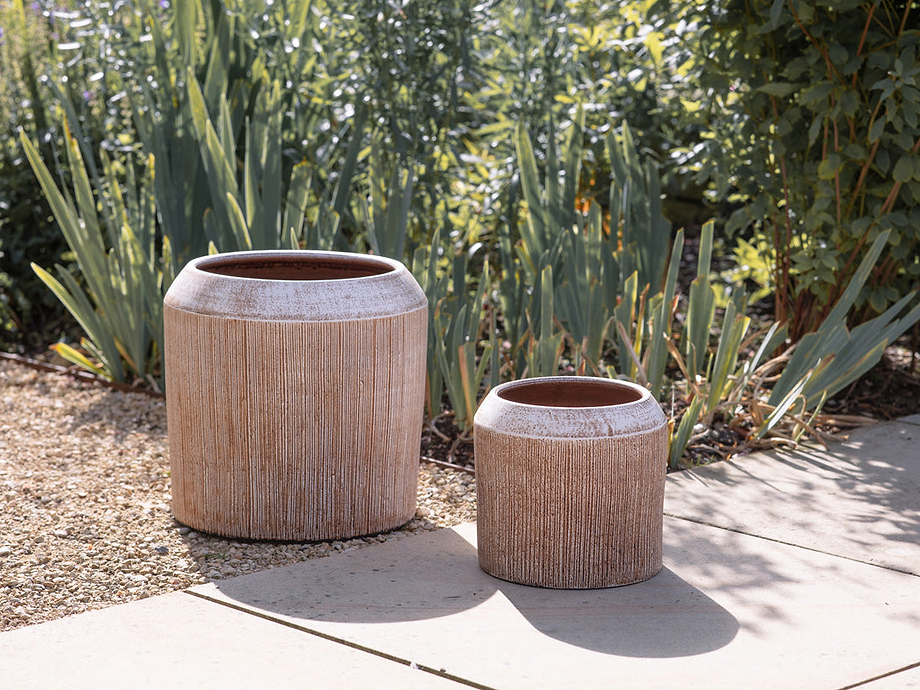 Kubo Ceramic Planter - Terracotta