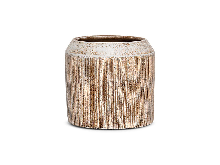 Kubo Ceramic Planter - Terracotta