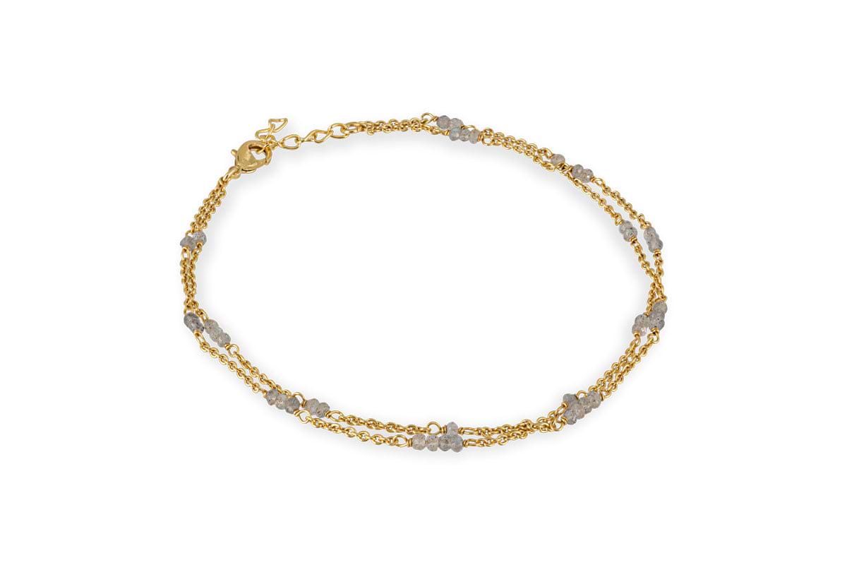 Lavana Anklet Labradorite