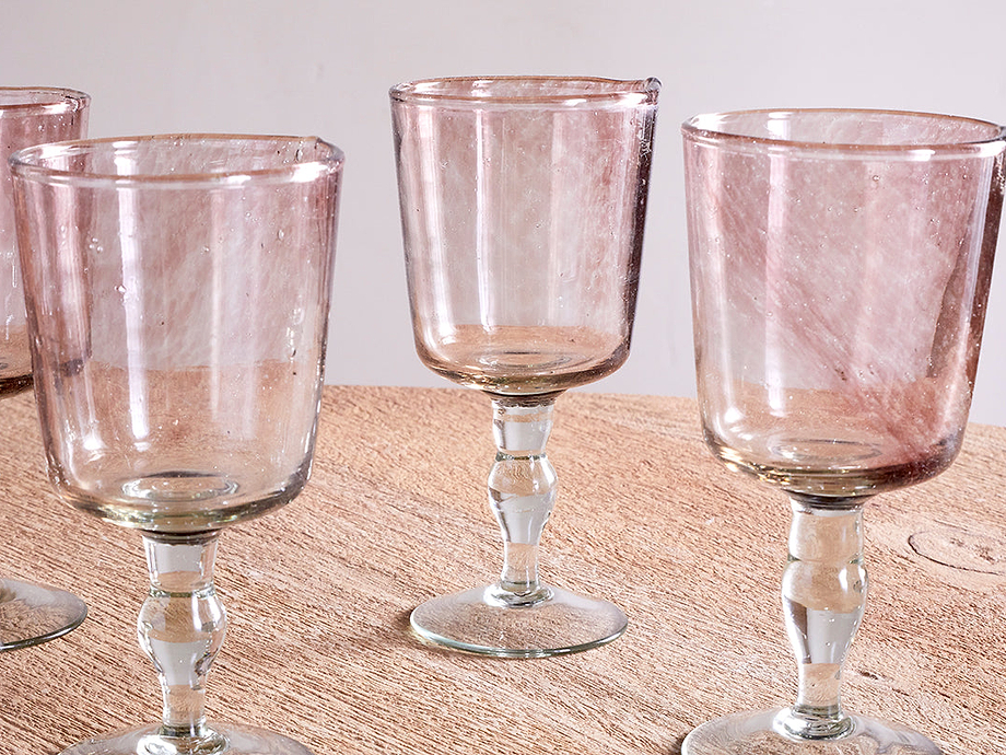 Llanera Wine Glass - Plum - (Set of 4)