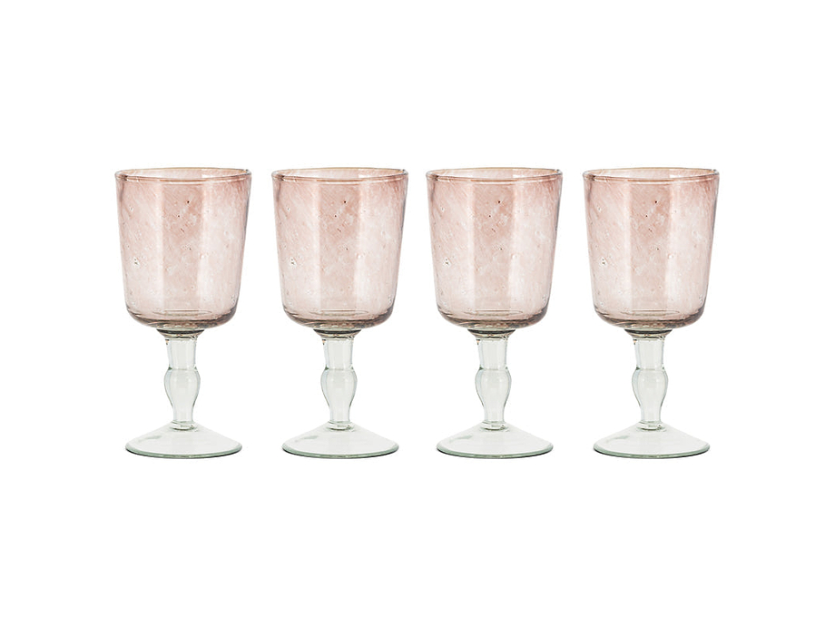 Llanera Wine Glass - Plum - (Set of 4)