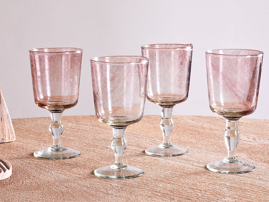 Llanera Wine Glass - Plum - (Set of 4)