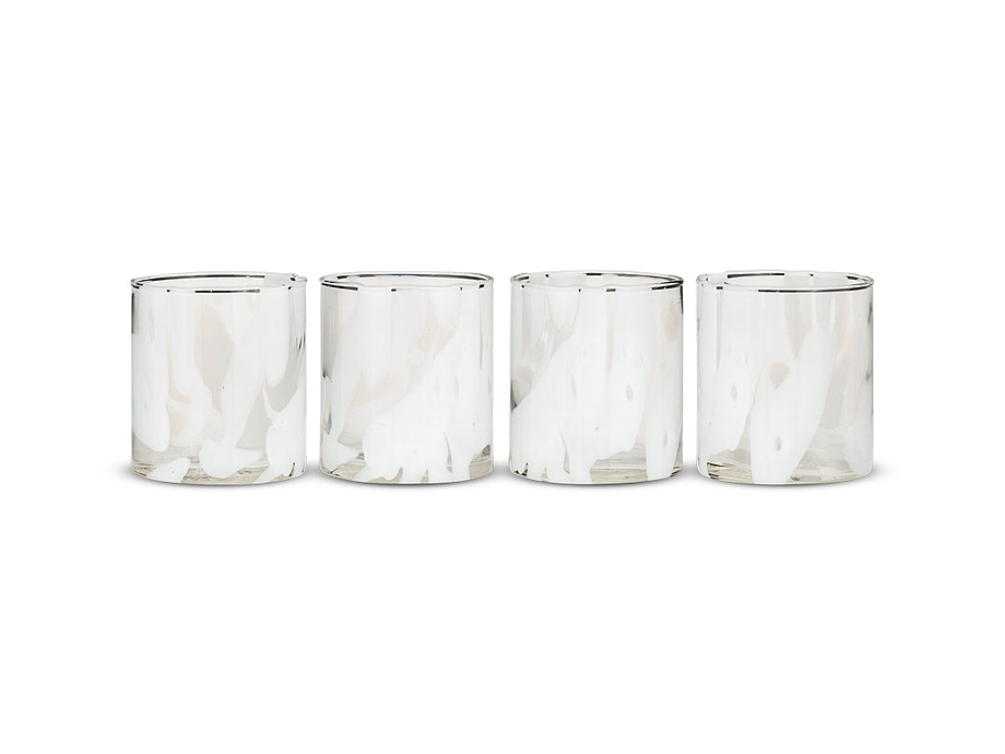 Lohara Tumbler - White (Set of 4)